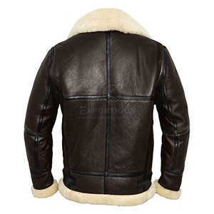 Lightweight Breathable Winter <b>Jacket</b> Custom Made Design New Style Fashionable Sheep Skin <b>Fur</b> Front Logo for <b>Men</b> - Product Image 2