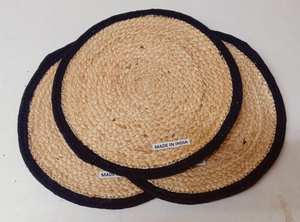 Mantel de algodón tejido con jacinto de agua reutilizable ecológico, antideslizante, lavable, decoración tradicional para el hogar para bodas, banquetes - Product Image 4