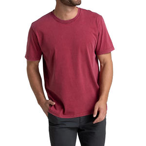 T-shirts vierges en coton 100 % biologique personnalisables en gros avec impression de logo de marque – T-shirts décontractés pour hommes toutes saisons – Bangladesh - Product Image 2