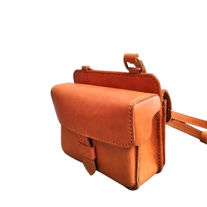 <b>Vintage</b> <b>Mini</b> Leather Crossbody Sling Bag Trendy Classic Casual Preppy Style for Spring and Summer Handmade From Indonesia - Product Image 3