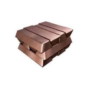 Wholesale high-quality 99.99% high purity alloy <b>ingot</b> brass <b>ingot</b> red <b>copper</b> <b>ingot</b> - Product Image 2