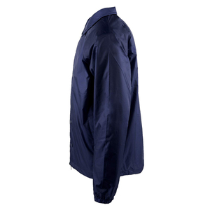 Chaqueta cortavientos para hombre de calle alta con capucha y logotipo personalizado de colores sólidos, transpirable, respetuoso con el medio ambiente, Invierno - Product Image 3