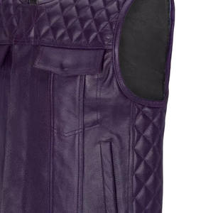 Chaleco de Cuero para Hombre, Cómodo, Transpirable, Impermeable, Reversible, Cálido para Invierno, Diseño Único Personalizable, Servicio OEM - Product Image 5