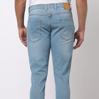Vendeur de jeans EDGE EDENIM pantalon bleu basique élastique personnalisé coupe ajustée colombien pour hommes pantalon en jean jeans en jean pour hommes