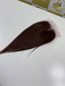 วิกผมบริสุทธิ์จากเวียดนาม100% ผมมนุษย์บริสุทธิ์จากเวียดนามปิดลูกไม้สีดำ - Product Image 6