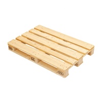 Palets EURO de Cuatro Entradas para Envío, Palet de Madera Maciza para Embalaje, Palet EPAL ISPM 15 para Plataforma en Almacén