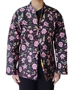manufacturer and wholesaler <b>quilted</b> <b>jackets</b> reversible cotton <b>jacket</b> reversible coat bridesmaid gift outerwear Coat - Product Image 4