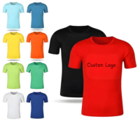 Herenshirt met korte mouwen, regular fit, logo voorop, 100% duurzaam katoen, ademend, casual, modieus, groothandel, effen kleur