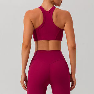 Yoga séchage rapide haut court mode actif grande taille fort Impact rassembler Sexy femmes soutiens-gorge de sport - Product Image 3