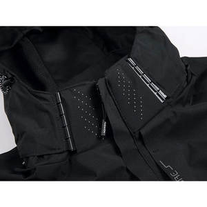 Veste coupe-vent à capuche en toile écologique personnalisée de haute qualité, 100% polyester respirant, grande taille, randonnée, unisexe - Product Image 4