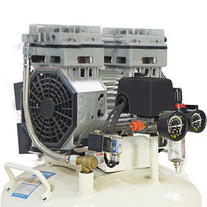 <span class=keywords><strong>Compresseur</strong></span> d'air <span class=keywords><strong>vertical</strong></span> sans huile <span class=keywords><strong>30L</strong></span> 850W Moteur en cuivre ultra silencieux pour usage dentaire Vente directe d'usine - Product Image 6