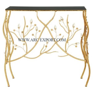 Table console de meubles classiques faits à la main en nacre Table console latérale de grande qualité pour fêtes de mariage - Product Image 2