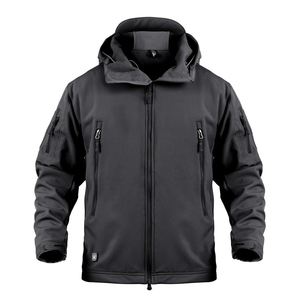 Servicio de OEM chaqueta táctica al aire libre a prueba de viento transpirable chaqueta de lana de invierno cálido camuflaje chaqueta de caza para los hombres al por mayor - Product Image 6