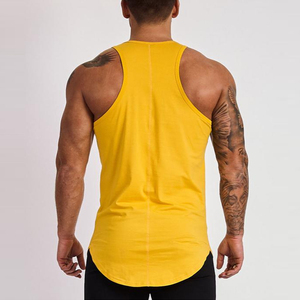 Séchage rapide personnalisé mèche Gym hommes entraînement débardeur hommes Yoga débardeur sans couture Gym débardeur pour hommes - Product Image 5