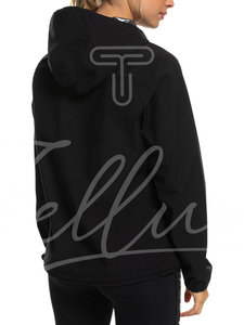 Chaqueta cortavientos para mujer, venta al por mayor, chaqueta ligera de secado rápido para exteriores, cortavientos impermeable transpirable con capucha - Product Image 2