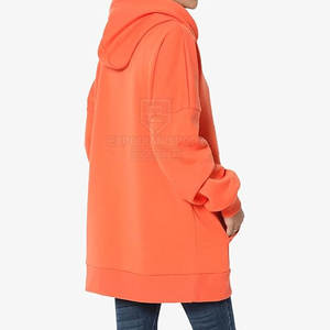 Sudaderas Largas de Invierno para Mujer, 100% Algodón, Color y Talla Personalizados, Logotipo Frontal, Diseño Más Reciente de 2025 - Product Image 4