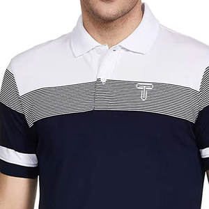 Polo respirant au design personnalisé, tendance, élégant, de qualité supérieure, vente en gros de polos pour hommes - Product Image 3