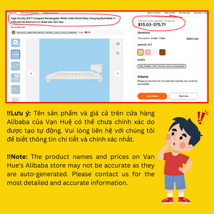 Lit pour enfants EN71 réglable et à bords lisses en MDF Vibrant Efficacité des Pays-Bas du Vietnam | Van Hue - Product Image 6