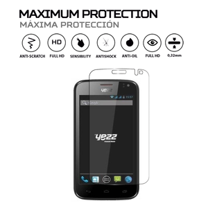 ANTISHOCK <b>Screen</b> Protector for Yezz Andy 35EI3 Premium Mobile Phone <b>Screen</b> Guard - Product Image 1