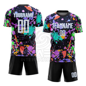 Best Design Quick Dry Breathable Sublimation <b>Soccer</b> uniforms 100% Polyester Custom Team Wear Football Uniforms - Product Image 1