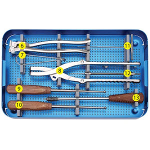 ชุดเครื่องมือผ่าตัดกระดูกสันหลังแบบกรง PEEK สำหรับกระดูกต้นคอ ชุดเครื่องมือผ่าตัดกระดูกสันหลังแบบฟิวชั่นกระดูกต้นคอ ชุดเครื่องมือผ่าตัดกระดูกสันหลังแบบออร์โธปิดิกส์ - Product Image 3