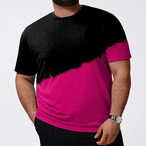Meilleure qualité unisexe 100% Polyester Sublimation T-shirts Street-wear solide à manches courtes respirant formation hommes t-shirts - Product Image 1