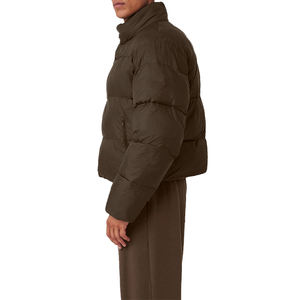 Chaquetas Acolchadas Cortas Impermeables de Talla Grande Ecológicas en Oferta, Chaqueta Cortavientos con Cremallera para Hombre, Acolchada - Product Image 3