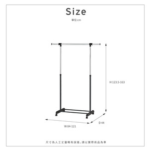 Wholesale Extendable Metal Single Garment <b>Rack</b> for Home Shop Space-Saving Household Storage Furniture for Wardrobe Clothing - Product Image 6