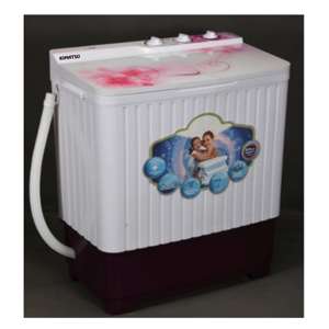 Nouvelle Laveuse-Sécheuse Électrique Semi-Automatique Tout-en-un WM7200 à Chargement par le Haut, Double Bac en Acier Inoxydable, Capacité >7kg, Usage Domestique - Product Image 2