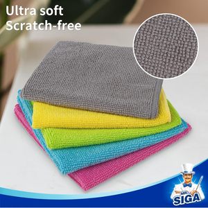ผ้าไมโครไฟเบอร์ทำความสะอาดอเนกประสงค์ MR.SIGA แพ็ค 50 ผืน ขนาด 30 x 30 ซม. (11.8 x 11.8 นิ้ว) - Product Image 3