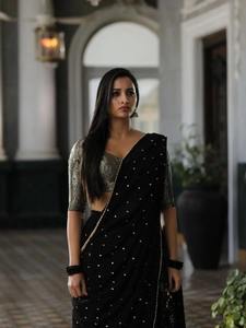 Venta caliente Fancy Trending Georgette Lehenga con Secuencia y trabajo de Bordado de hilo con blusa de trabajo de tejido Jacquard Zari - Product Image 3