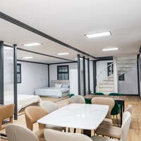 Maison conteneur extensible moderne en gros, maison préfabriquée, maison modulaire pour habitation résidentielle et espace de bureau