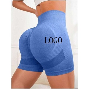 Shorts Deportivos de Mujer, de Secado Rápido, Ligeros, Transpirables, Sin Costuras, Cintura Alta, Elásticos, para Yoga y Running - Product Image 6