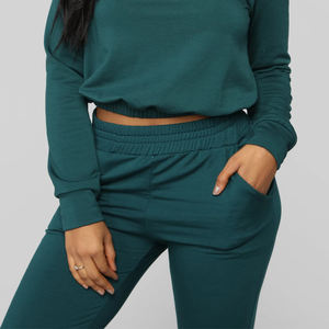 Conjunto Deportivo de Dos Piezas para Mujer, 100% Algodón, Transpirable, Ecológico, Antibacterial, de Secado Rápido, con Cierre, Superventas 2022 - Product Image 3