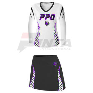 Meilleure qualité uniforme de pom-pom girl léger nouveau design uniforme de danse uniforme de pom-pom girl en gros - Product Image 4