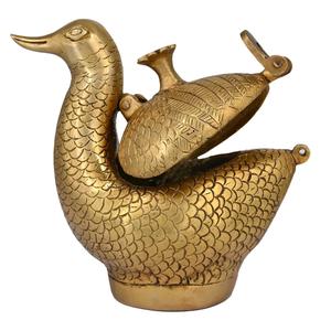 Royal Kumkum Box Brass Chandan Chawal Holder High Quality Customized Logo <b>for</b> <b>Home</b> Temple Gifting <b>Pooja</b> Thali <b>Mandir</b> Party - Product Image 6