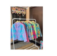 Chaqueta Suzani de Algodón Bordada a Mano: Prenda Exterior Étnica y Chic de Colores