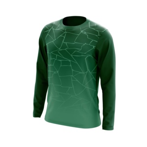 Camiseta Deportiva de Alta Calidad al por Mayor, Nuevo Estilo, Logotipo Personalizado, Impresión por Transferencia de Calor, Manga Larga, Cuello Redondo - Product Image 1
