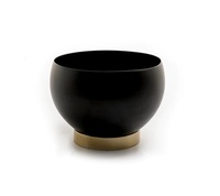 Exquisito cuenco de metal decorativo Premium Luxury Tabletop Accent Stylish Home Decor Display