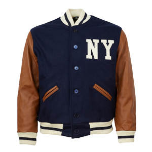 Chaqueta Bomber de satén de lana de invierno personalizada de alta calidad para hombre, chaqueta de manga larga con cuello con capucha inspirada en la Universidad recubierta - Product Image 4