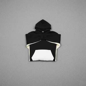 Sweat-shirts personnalisés avec logo brodé délavé à l'acide pour homme et femme, prix bas, respirant et adapté à un séchage rapide - Product Image 3