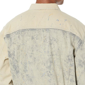 Custom Made men's <b>Long</b> Stretch <b>Denim</b> <b>Jacket</b> Men Jean <b>Jacket</b> Cotton Winter Plain <b>Denim</b> <b>Jacket</b> For Men Plus Size - Product Image 5