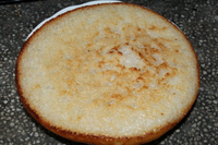 Gâteau à la vapeur de farine de blé congelée rôtie du Vietnam de haute qualité Pandan et tapioca de noix de coco gâteau à la vapeur de farine de blé cuit au four