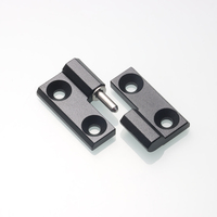 Charnière en alliage de zinc Hengzhu HL233R noire - Pliage industriel robuste pour armoires/boîtes de distribution |   Direct d'usine