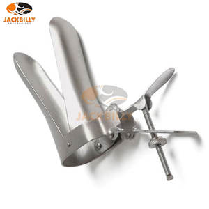 Spéculum vaginal réutilisable en acier inoxydable, équipement vétérinaire jetable, vente chaude, OEM/ODM, lot de 3 pièces - Product Image 4