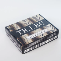 Emballage d'expédition auto-érectile en carton ondulé recyclable de qualité supérieure avec logo personnalisé et marque privée, finition mate, pour boîtes d'avion