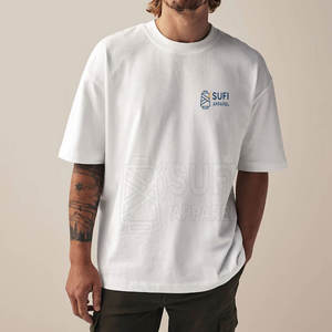 Camiseta Extra Grande de Algodón 100% Tejido, Color Personalizado, Venta al por Mayor, Logotipo Impreso de Alta Calidad para Hombre - Product Image 1