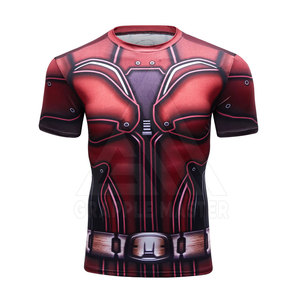 T-shirt pour homme en coton et polyester, coupe classique, manches courtes, anti-rides, séchage rapide, style le plus populaire, personnalisable - Product Image 1