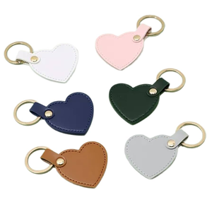 Hình trái tim da keychain thiết kế sang trọng và sản phẩm chất lượng tốt nhất và da đơn giản Kye chuỗi - Product Image 2