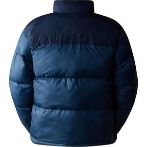 Chaqueta de invierno para hombre de alta calidad con relleno grueso de algodón cálido, cuello alto y cierre de cremallera para uso casual al aire libre. - Product Image 3